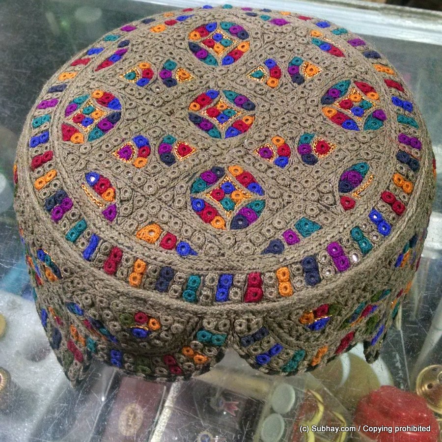 Yaqoobi Tando Adam / Zardari Sindhi Cap / Topi (Hand Made) MK-280